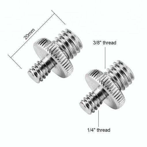 Mikrosat Menetátalakító Adapter 1/4"Apa / 3/8" Apa (CS-008)