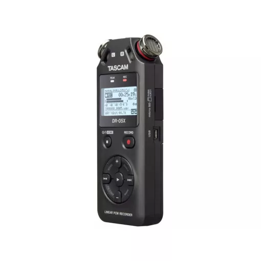 Tascam DR-05X hordozható 2 csatornás sztereó rögzítő (334-DR05X)