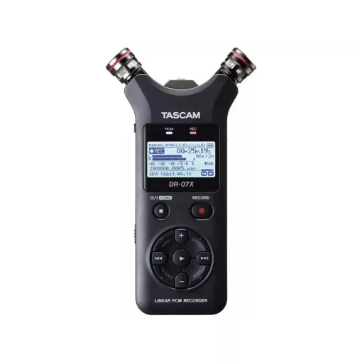 Tascam DR-07X hordozható 2 csatornás sztereó rögzítő (334-DR07X)