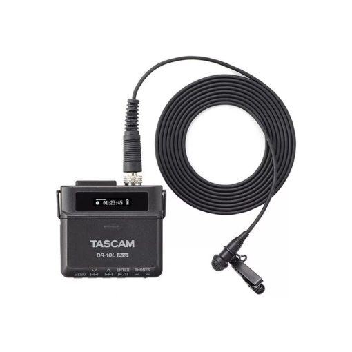 Tascam DR-10L Pro 32 BIT float hangrögzítő csiptetős mikrofonnal (334-DR10LPRO)