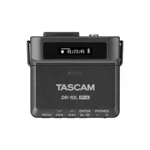 Tascam DR-10L Pro 32 BIT float hangrögzítő csiptetős mikrofonnal (334-DR10LPRO)