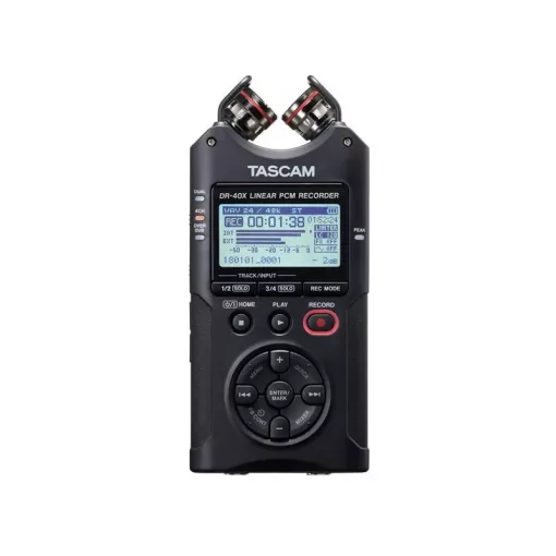 Tascam DR-40X 4 csatornás sztereó hangrögzítő (334-DR40X)