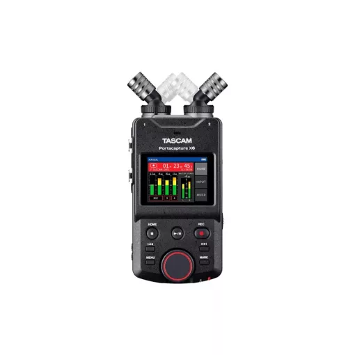 TASCAM Portacapture X6, hordozható, 6 csatornás sztereó rögzítő (334-PORTACAPTUREX6)
