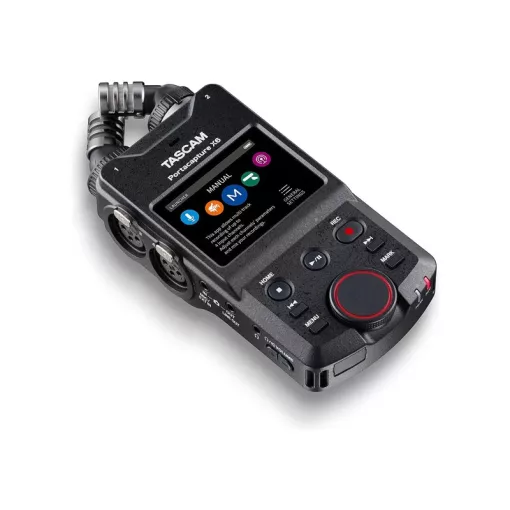 TASCAM Portacapture X6, hordozható, 6 csatornás sztereó rögzítő (334-PORTACAPTUREX6)
