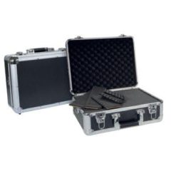   Dörr Aluminum Case Titan 38 alukoffer előmetszett szivacsbetéttel és elválasztókkal, titánszürke (D485110)