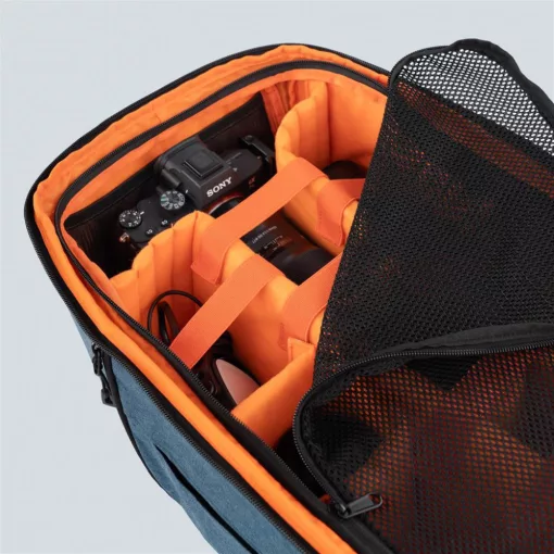 Dörr Prag Go fotós hátizsák, 16L, esővédő huzattal, kék (D464086-B)