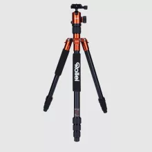 Rollei C5-i állvány + monopod + gömbfej + telefontartó adapter + táska, narancssárga (R20827)