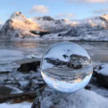 Rollei Lensball Optikai Üveggömb 80 mm, mobilos és normál fotózáshoz (R22795)