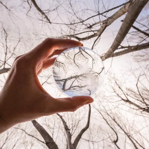 Rollei Lensball Optikai Üveggömb 80 mm, mobilos és normál fotózáshoz (R22795)