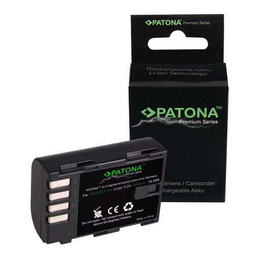 PATONA Perimum Akku Panasonic DMW-BLF19E Lumix DMCGH3 DMC-GH3 DMCGH3A DMC-GH3A (1225)