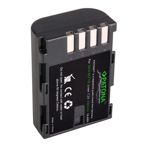 PATONA Perimum Akku Panasonic DMW-BLF19E Lumix DMCGH3 DMC-GH3 DMCGH3A DMC-GH3A (1225)