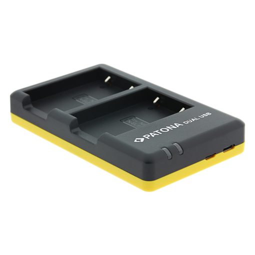 PATONA Dual Akkutöltő Nikon EN-EL5 ENEL5 - USB C kábellel - 1963