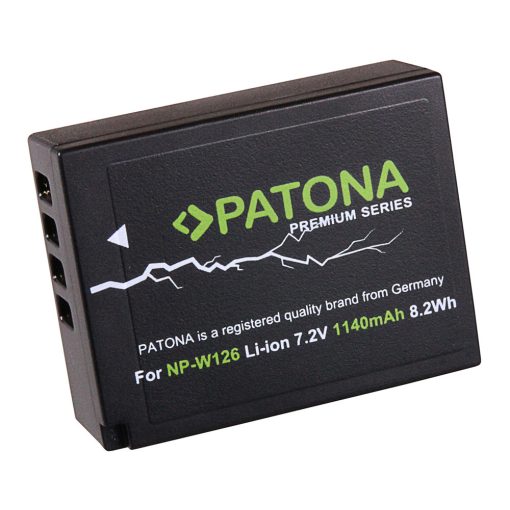 PATONA Akkumulátor - Fujifilm NP-W126 FinePix HS30 EXR HS30EXR HS-30EXR HS33 EXR (1252)