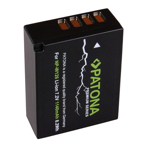 PATONA Akkumulátor - Fujifilm NP-W126 FinePix HS30 EXR HS30EXR HS-30EXR HS33 EXR (1252)