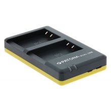 PATONA Slim micro-USB Akkutöltő - Canon LP-E17 EOS 750D 760D Kiss X8i inkl. USB-C Kabel (1939)