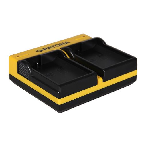 PATONA Dual Akkutöltő Nikon EN-EL15 1 V1 EN-EL15 (D600 D610 D7000 D7100 D800 D8000) Micro-USB Kábellel - 191624