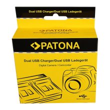 PATONA Dual Akkutöltő Nikon EN-EL15 1 V1 EN-EL15 (D600 D610 D7000 D7100 D800 D8000) Micro-USB Kábellel - 191624