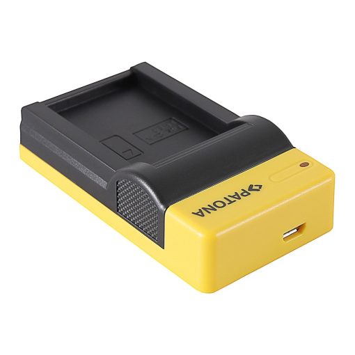 PATONA Slim micro-USB Akkutöltő - Canon LP-E17 EOS 750D 760D 8000D Kiss X8i Rebel Rebel T6i Rebel (151676)