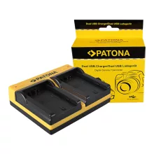 PATONA Dual töltő - Sony NP-FZ100 A7 III A7M3 Alpha 7 III A7 R III A7RM3 Alpha 7 R III A9 Alpha 9 FZ100 (191683)