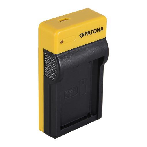 PATONA Slim micro-USB Akkutöltő - Canon LP-E10 EOS EOS1100D EOS-1100D Rebel T3 LP-E10 Kiss X50 (151629)