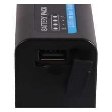 PATONA Platinum NP-F970 Akku és USB Power Bank 10500mAh - 1304 (Sony NP-F970 F960 F950 Powerbank 5V/2A USB és Micro)