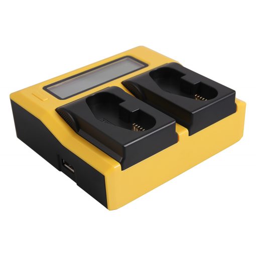 PATONA Dual Akkutöltő Canon LP-E4 LP-E19 EOS 1D 1DS Mark III 1D Mark IV 1DX Mark II - 7686