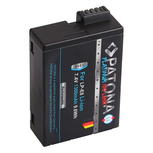 PATONA Platinum Akkumulátor - Canon LP-E8 LP-E8 EOS 550D, 600D 650D 700D (1310)