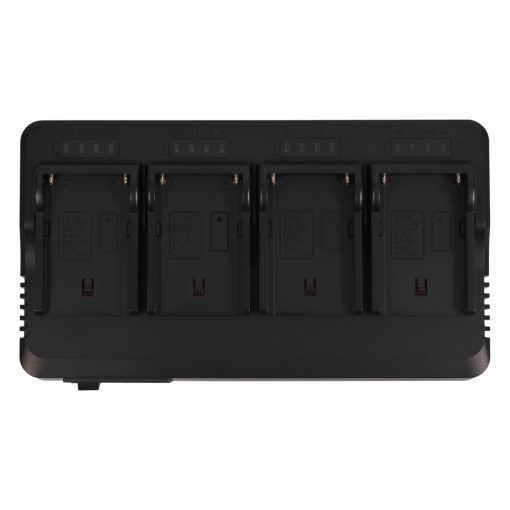 PATONA Premium 4-es Akkutöltő - 1692/1688 NP-F550 F750 F960 F970 Akkumulátorokhoz