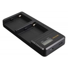 PATONA Dual LCD USB NP-F Akku Töltő - 1886 (Sony F550 F750 F970 FM50 FM500H)