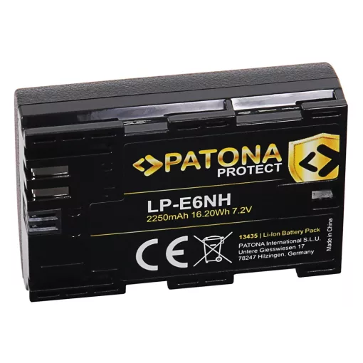 PATONA PROTECT Akkumulátor LP-E6NH - Canon EOS R5 EOS R6 (13435)