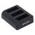   PATONA Tripla töltő - GoPro Hero 9 Hero 10 Hero 11 AHDBT901 ADBAT001 ADDBD-211 inkl. Micro USB Kábellel (9884)