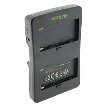 PATONA Premium V-Mount Adapter - 2x Sony NP-F - V-Mount Akkuhoz (1716)