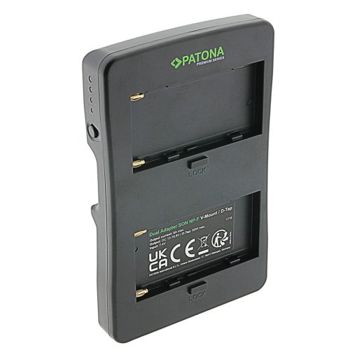 PATONA Premium V-Mount Adapter - 2x Sony NP-F - V-Mount Akkuhoz (1716)