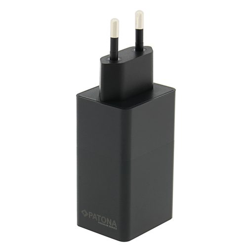 PATONA Premium GaN PD65W Adapter 2xUSB-C 1xUSB-A PD3.0 QC3.0 (2640)
