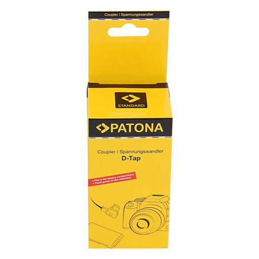 PATONA D-TAP Input Akku Adapter Panasonic DMW-BLK22 DC-S5 G9 GH5 GH5S GH6 (9410)