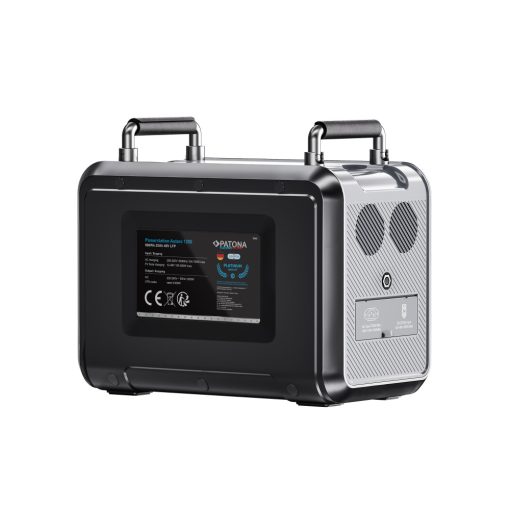 PATONA Platinum Powerstation Autarc 1200 960Wh PD100W USB-C USB-A AC LED lámpa LiFePO4 (9969)