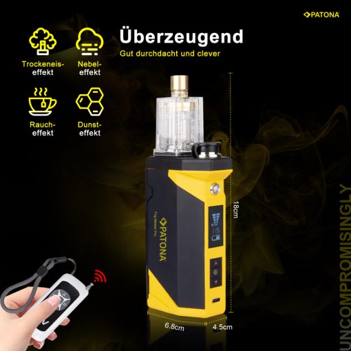 Patona Fog Master Pro - Füstgép - tartozékokkal, hordtáskában (4270)