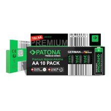 PATONA Premium 10 db -  Alkaline AA - Mignon LR06 elem (4222)