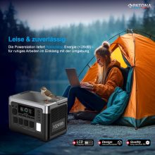 PATONA Platinum Powerstation Autarc 1800 4xAC1800W 1024Wh USB-C:1xPD100W 1xPD20W USB-A:2×18W (4212)