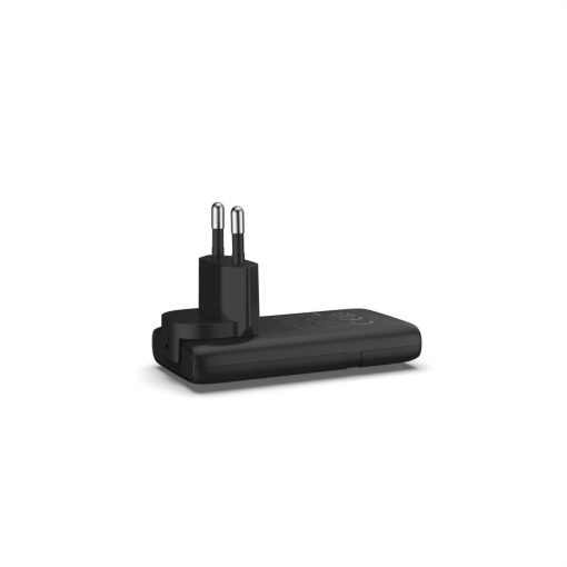 PATONA Premium GaN PD65W Lapos Adapter 2xUSB-C PD3.0 QC3.0 (2596) - Fekete