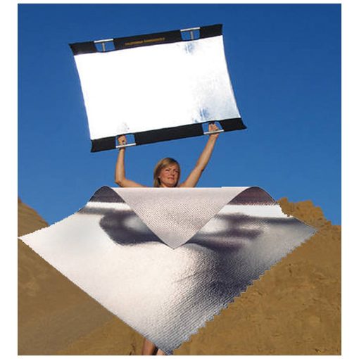 Sunbouce Sun-Bouncer Mini Super Saver Starter Kit, 90 x 125 cm, ezüst / fehér reflektorral (SB100-110StK)