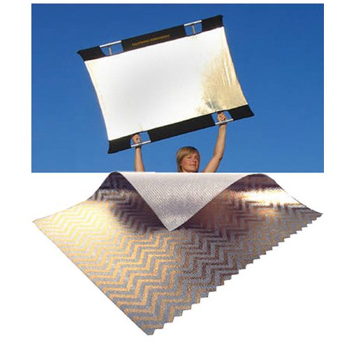 Sunbounce Sun-Bouncer Mini Reflector Kit, 90 x 125 cm, zebra (arany-ezüst) / fehér reflektorral (SB100-120)