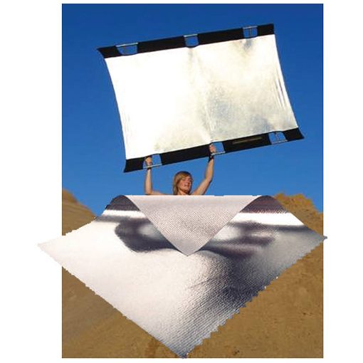 Sunbounce Sun-Bouncer Pro Super Saver Starter Kit, 130 x 190 cm, ezüst / fehér reflektorral (SB200-210StK)