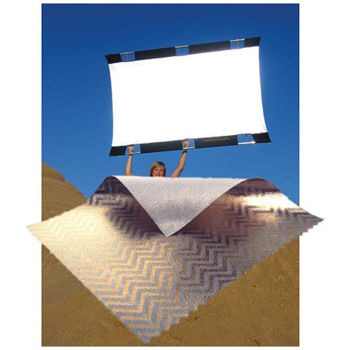 Sunbounce Sun-Bouncer Pro Reflector Kit, 130 x 190 cm, zebra (arany-ezüst) / fehér reflektorral (SB200-220)