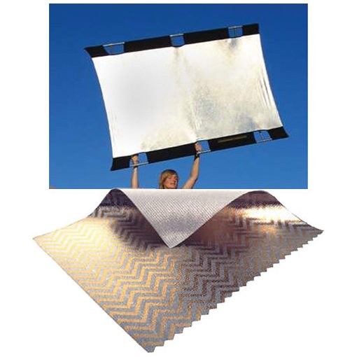 Sunbounce Sun-Bouncer Big Reflector Kit, 180 x 245 cm, zebra (arany-ezüst) / fehér reflektorral (1 varrattal) (SB300-320)