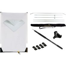 Sunbounce Sun-Swatter Pro Super Saver Starter Kit, 130 x 190 cm, áttetsző fehér diffúzorral, -2/3 Fé (SB250-255StK2)