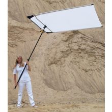 Sunbounce Sun-Swatter Pro Super Saver Starter Kit, 130 x 190 cm, áttetsző fehér diffúzorral, -2/3 Fé (SB250-255StK2)