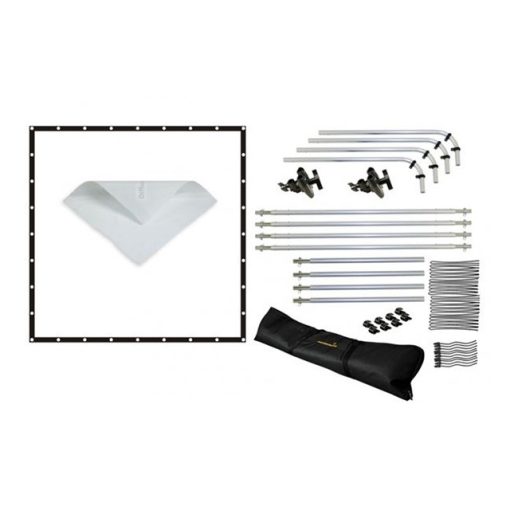 Sunbounce Butterfly/Overhead 12x12' Super Saver Starter Kit, 366 x 366 cm, áttetsző fehér diffúzorral, -2/3 Fé (SB12B-1255StK)