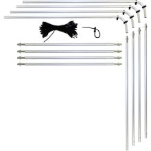 Sunbounce Butterfly/Overhead 12x12' Super Saver Starter Kit, 366 x 366 cm, áttetsző fehér diffúzorral, -2/3 Fé (SB12B-1255StK)