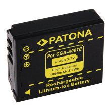 PATONA Akku Panasonic CGA-S007 S007 DMC-TZ5 TZ4 TZ3 TZ2 TZ1 (1043)